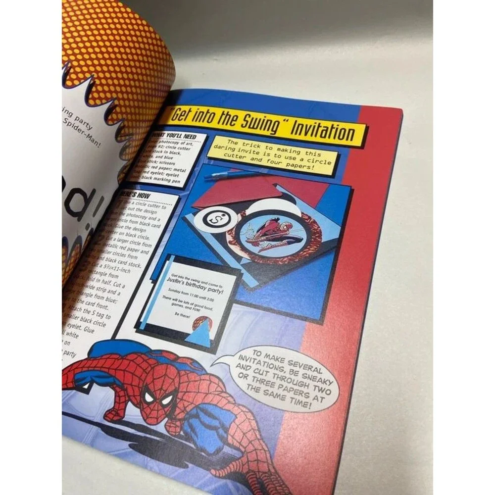 2004 Spider-Man Party book like new
